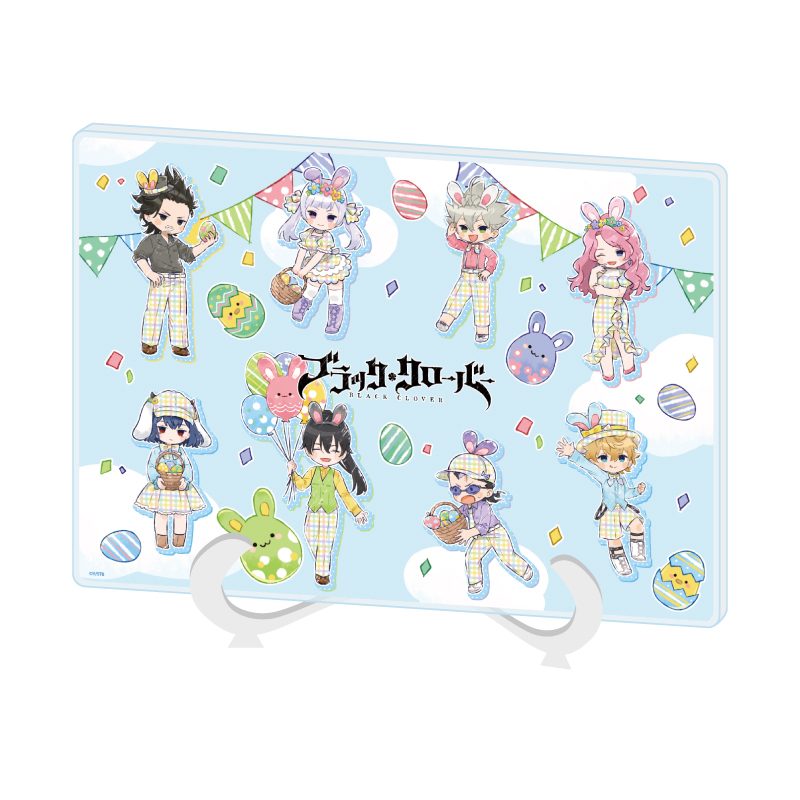 アクリルアートボード A5サイズ ブラッククローバー 02 イースターVer.(グラフアートイラスト) (Acrylic Art Board A5 Size "Black Clover" 02 Easter Ver. (Graff Art Illustration))