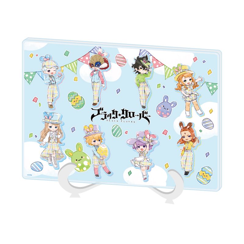 アクリルアートボード A5サイズ ブラッククローバー 03 イースターVer.(グラフアートイラスト) (Acrylic Art Board A5 Size "Black Clover" 03 Easter Ver. (Graff Art Illustration))