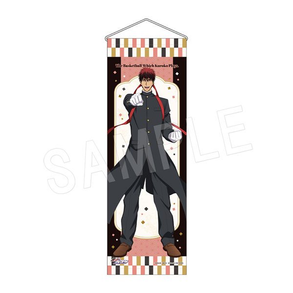 黒子のバスケ B2ハーフタペストリー 応援団Ver. 火神大我 ("Kuroko's Basketball" B2 Half Tapestry Ouendan Ver. Kagami Taiga)