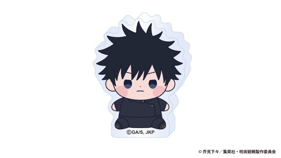呪術廻戦 5周年 もっちび アクリルブロック 伏黒恵 ("Jujutsu Kaisen" 5th Anniversary Mocchibi Acrylic Block Fushiguro Megumi)