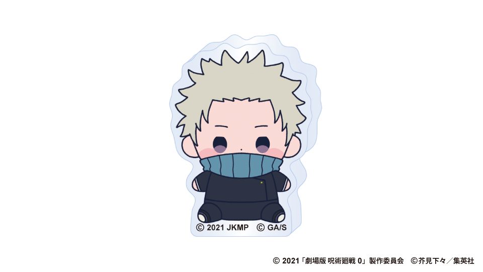 呪術廻戦 5周年 もっちび アクリルブロック 狗巻棘(劇場版 呪術廻戦 0) ("Jujutsu Kaisen" 5th Anniversary Mocchibi Acrylic Block Inumaki Toge (Jujutsu Kaisen 0: The Movie))