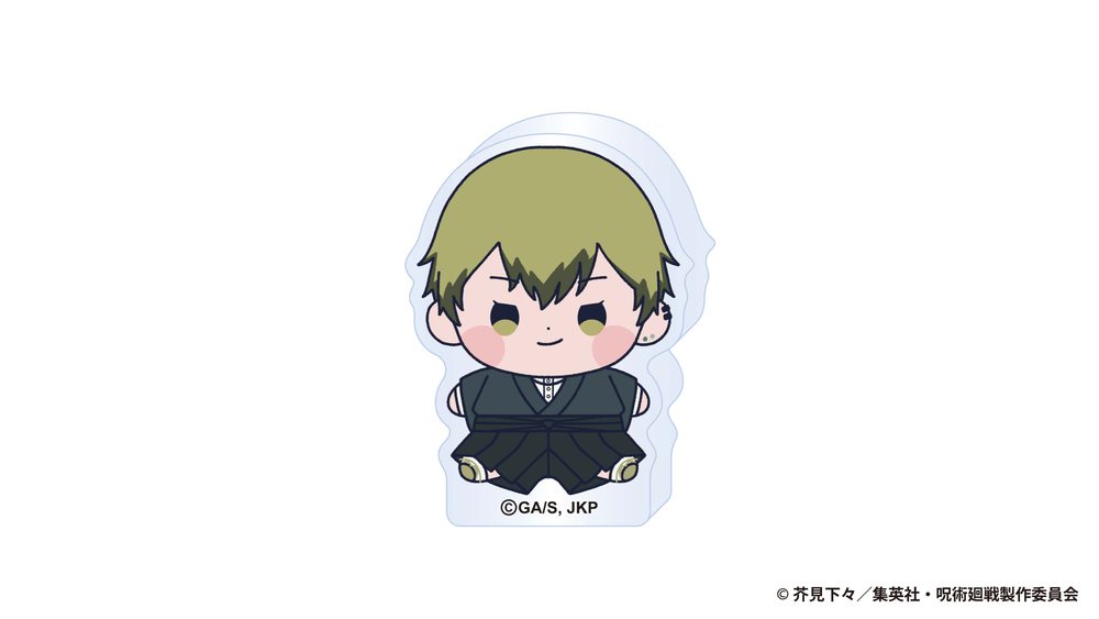 呪術廻戦 死滅回游 もっちび アクリルブロック 禪院直哉 ("Jujutsu Kaisen" Culling Game Mocchibi Acrylic Block Zen'in Naoya)