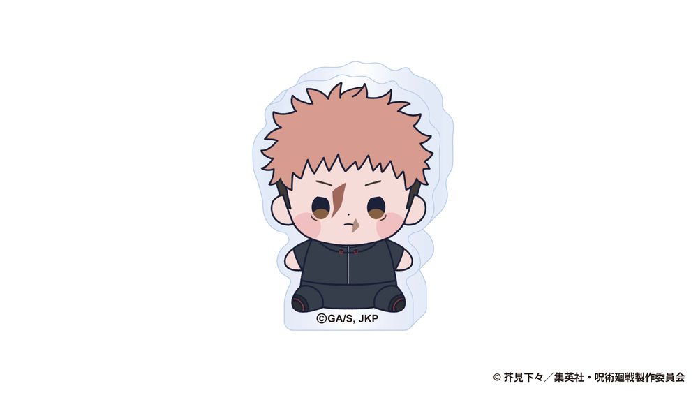 呪術廻戦 死滅回游 もっちび アクリルブロック 虎杖悠仁 ("Jujutsu Kaisen" Culling Game Mocchibi Acrylic Block Itadori Yuji)