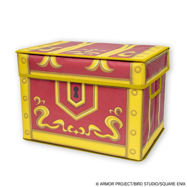 ドラゴンクエスト スマイルスライム たためる収納箱 赤い宝箱 ("Dragon Quest" Smile Slime Folding Storage Box Red Treasure Chest)