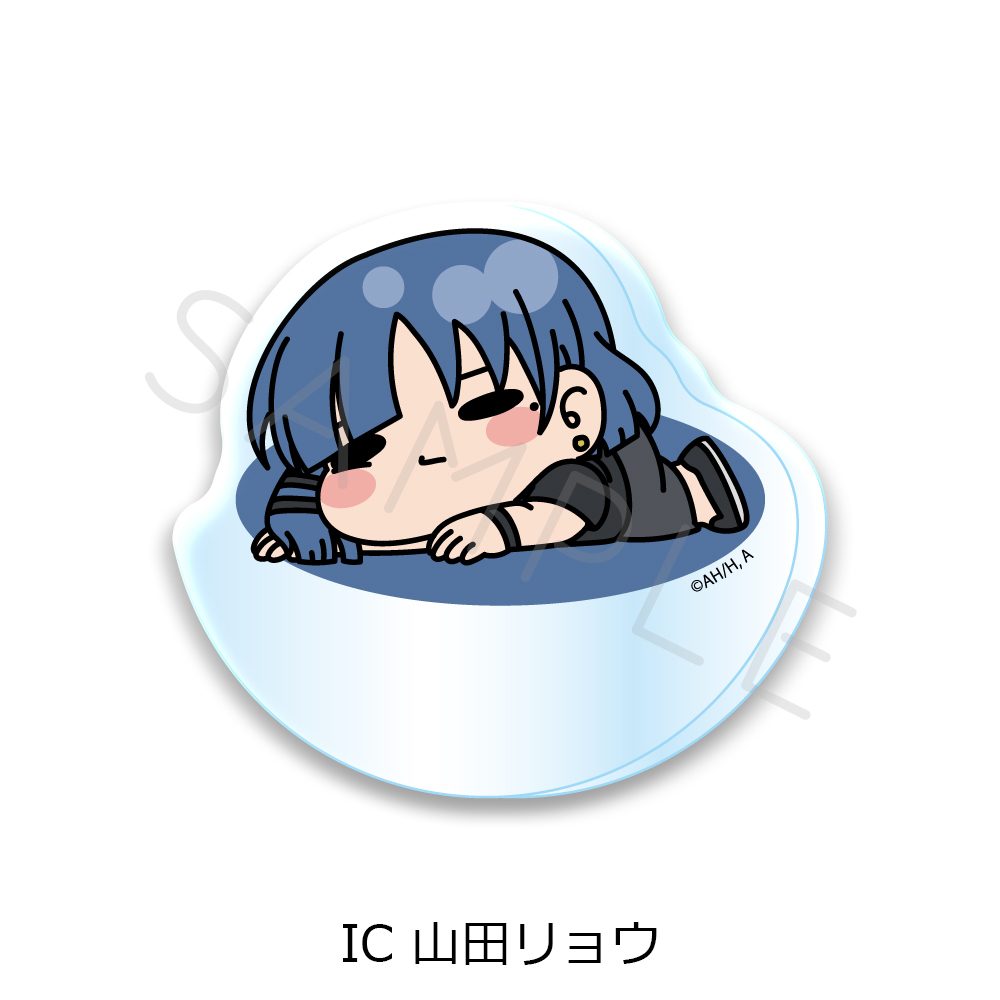 ぼっち・ざ・ろっく! 第5弾 アクリルミニブロック IC 山田リョウ ("Bocchi the Rock!" Vol. 5 Acrylic Mini Block IC Yamada Ryo)