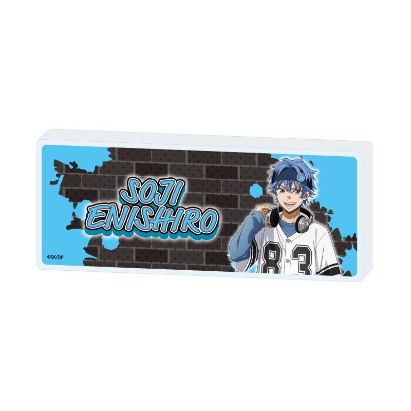ミニアクリルブロック デッドアカウント 01 縁城蒼吏 ストリートファッションVer.(描き下ろしイラスト) (Mini Acrylic Block "Dead Account" 01 Enishiro Soji Street Fashion Ver. (Original Illustration))