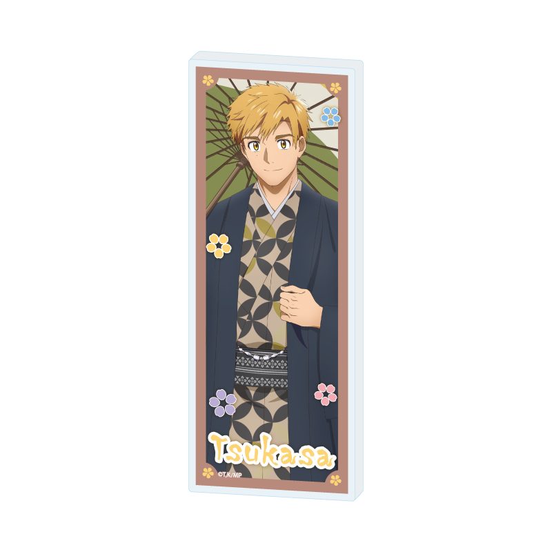 ミニアクリルブロック メダリスト 06 明浦路司(描き下ろしイラスト) (Mini Acrylic Block "Medalist" 06 Akeuraji Tsukasa (Original Illustration))