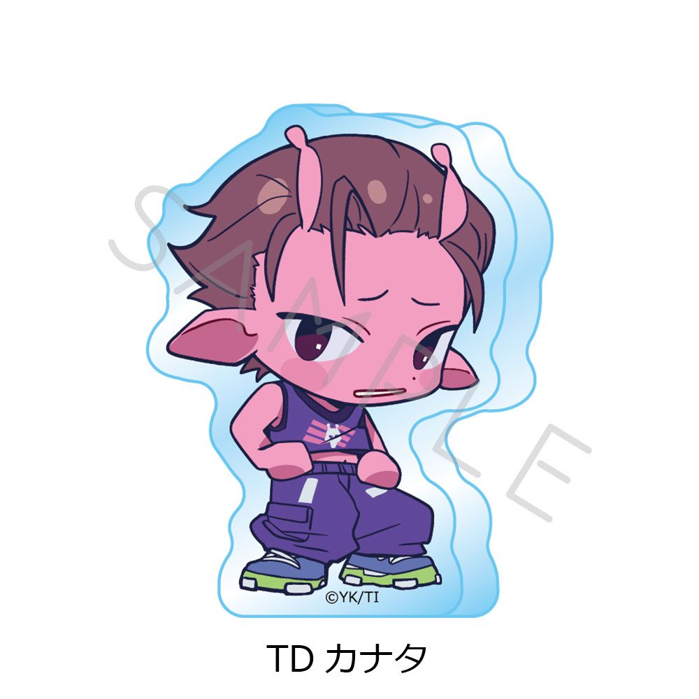 銀河特急 ミルキー☆サブウェイ アクリルミニブロック ちぽっけ TD カナタ ("MILKY SUBWAY THE GALACTIC LIMITED EXPRESS" Acrylic Mini Block Chipokke TD Kanata)
