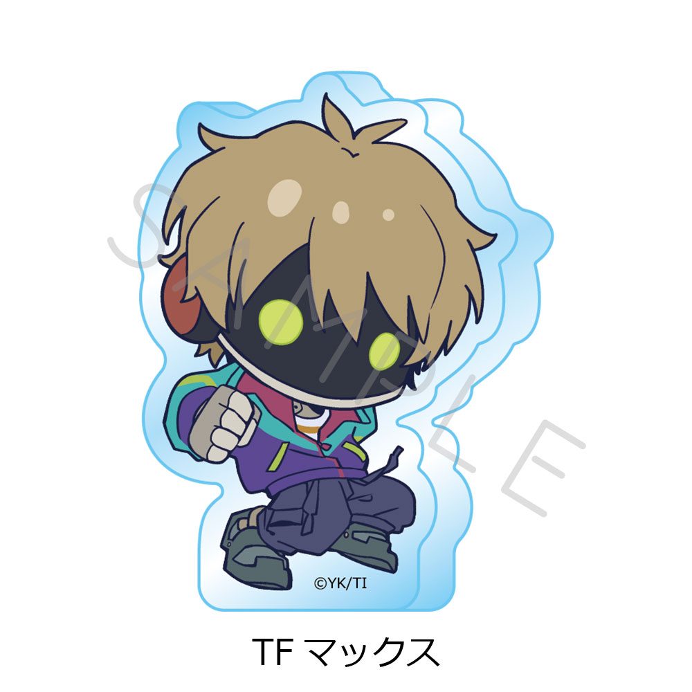 銀河特急 ミルキー☆サブウェイ アクリルミニブロック ちぽっけ TF マックス ("MILKY SUBWAY THE GALACTIC LIMITED EXPRESS" Acrylic Mini Block Chipokke TF Max)
