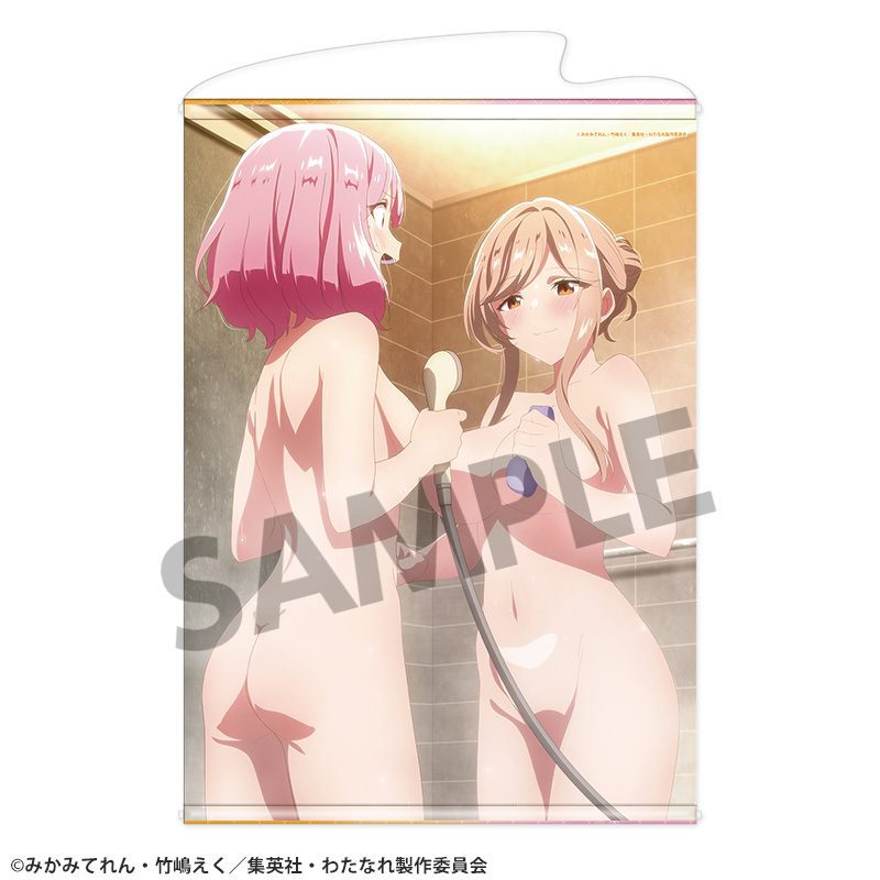 わたしが恋人になれるわけないじゃん、ムリムリ!(※ムリじゃなかった!?) B2タペストリー れな子&紫陽花 ("There's No Freaking Way I'll be Your Lover! Unless..." B2 Tapestry Renako & Ajisai)