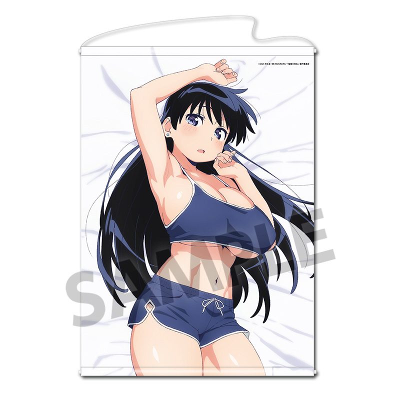 瑠璃の宝石 描き下ろしB2タペストリー 荒砥凪 B ("Ruri Rocks" Original Illustration B2 Tapestry Arato Nagi B)