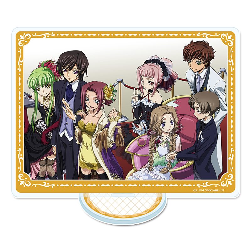 コードギアス 反逆のルルーシュ アクリルビジュアルボード F ("Code Geass Lelouch of the Rebellion" Acrylic Visual Board F)