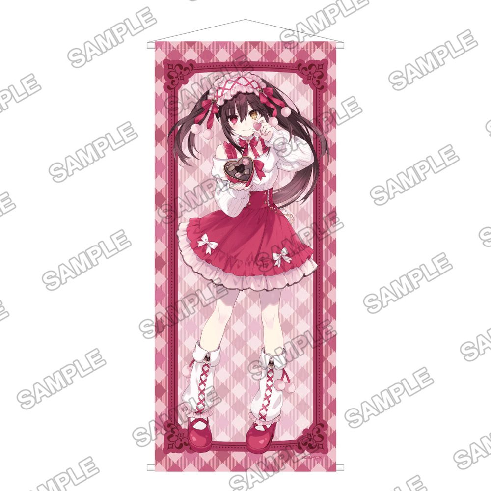 デート・ア・ライブ 狂三バレンタイン2026 描き下ろしビッグタペストリー ("Date A Live" Kurumi Valentine 2026 Original Illustration Big Tapestry)