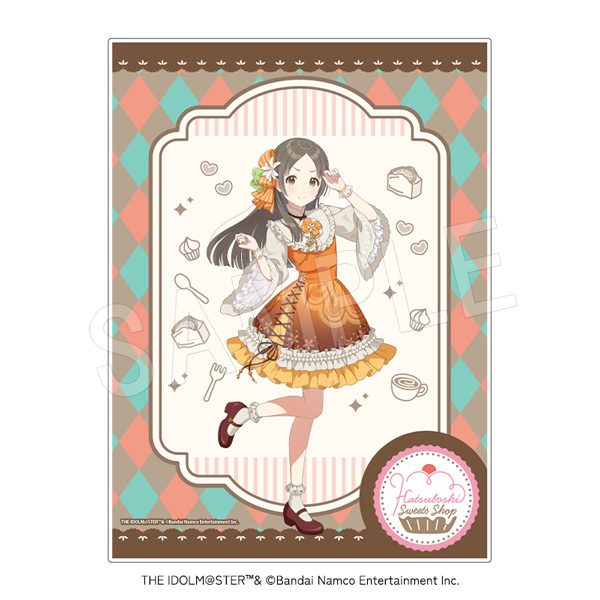 学園アイドルマスター メニューブック風ホロアクリルアートパネル スイーツVer. 倉本千奈 ("Gakuen Idolmaster" Menu Book Style Hologram Acrylic Art Panel Sweets Ver. Kuramoto China)