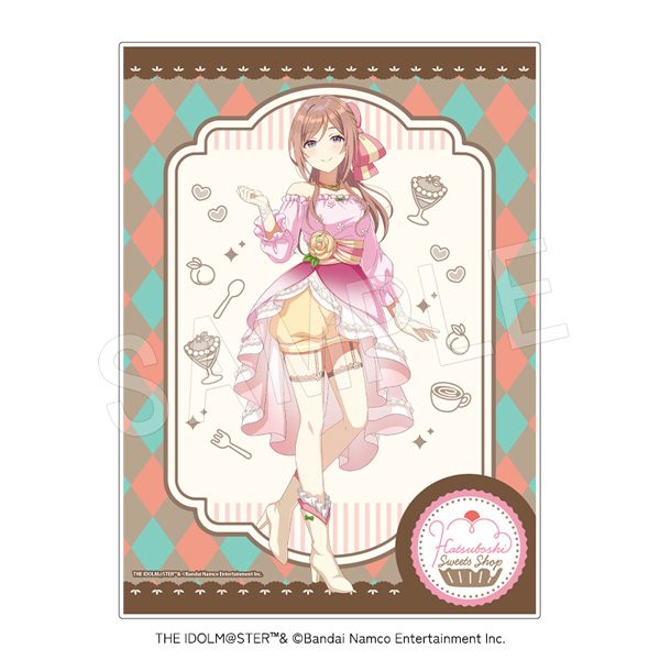 学園アイドルマスター メニューブック風ホロアクリルアートパネル スイーツVer. 姫崎莉波 ("Gakuen Idolmaster" Menu Book Style Hologram Acrylic Art Panel Sweets Ver. Himesaki Rinami)
