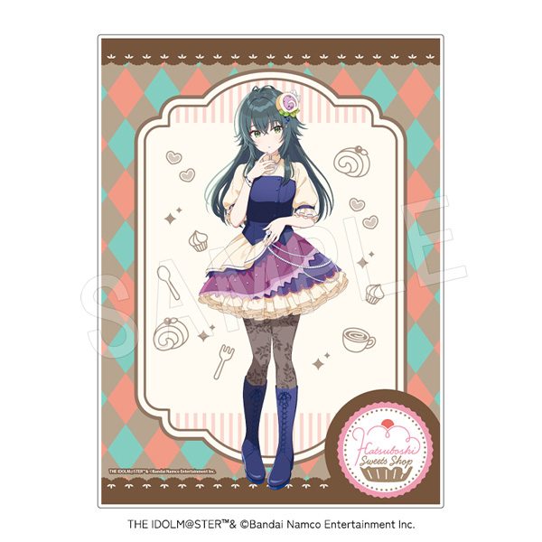 学園アイドルマスター メニューブック風ホロアクリルアートパネル スイーツVer. 月村手毬 ("Gakuen Idolmaster" Menu Book Style Hologram Acrylic Art Panel Sweets Ver. Tsukimura Temari)