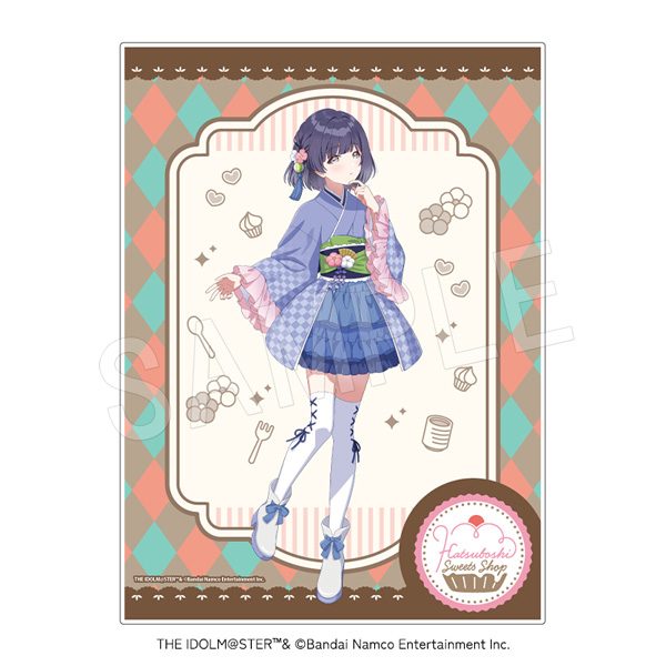 学園アイドルマスター メニューブック風ホロアクリルアートパネル スイーツVer. 秦谷美鈴 ("Gakuen Idolmaster" Menu Book Style Hologram Acrylic Art Panel Sweets Ver. Hataya Misuzu)
