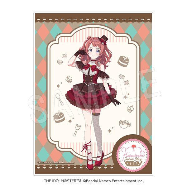 学園アイドルマスター メニューブック風ホロアクリルアートパネル スイーツVer. 花海咲季 ("Gakuen Idolmaster" Menu Book Style Hologram Acrylic Art Panel Sweets Ver. Hanami Saki)