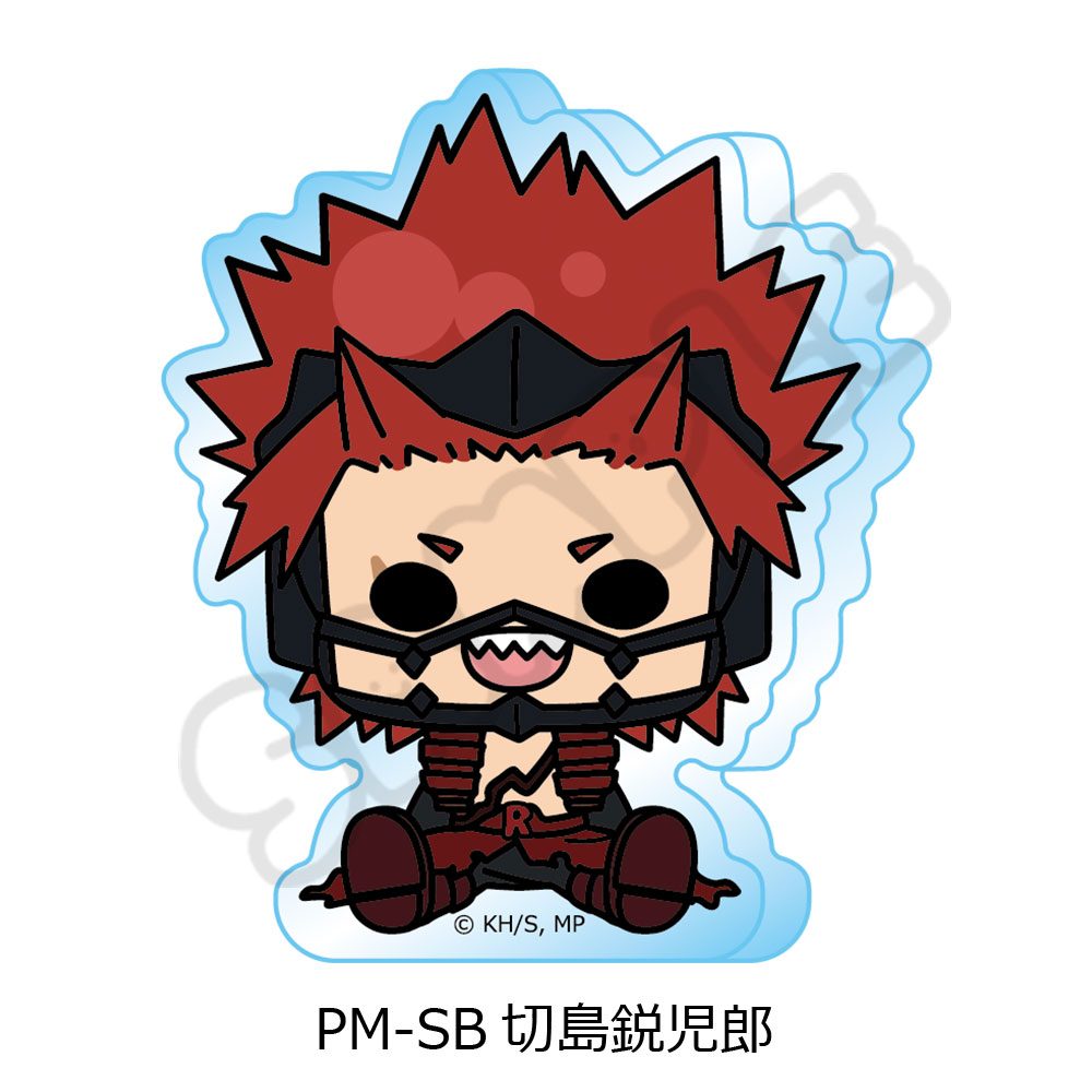 僕のヒーローアカデミア POTEmocho 第2弾 アクリルミニブロック PM-SB 切島鋭児郎 ("My Hero Academia" POTEmocho Vol. 2 Acrylic Mini Block PM-SB Kirishima Eijiro)