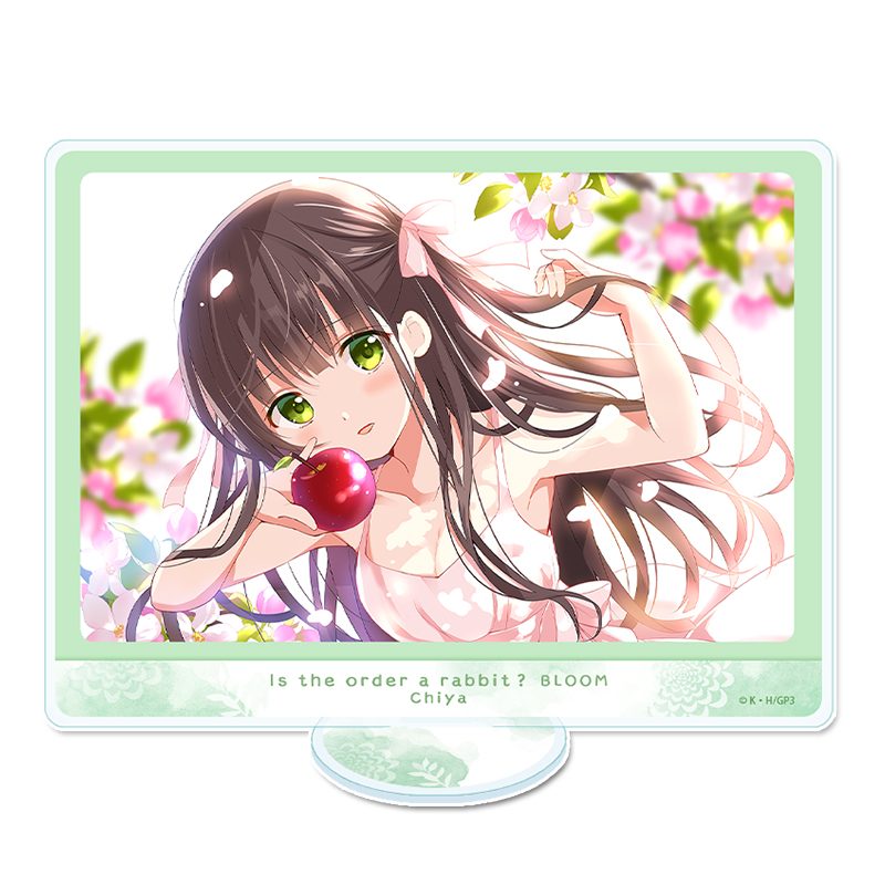 ご注文はうさぎですか? BLOOM アクリルビジュアルボード 千夜 ("Is the order a rabbit? BLOOM" Acrylic Visual Board Chiya)