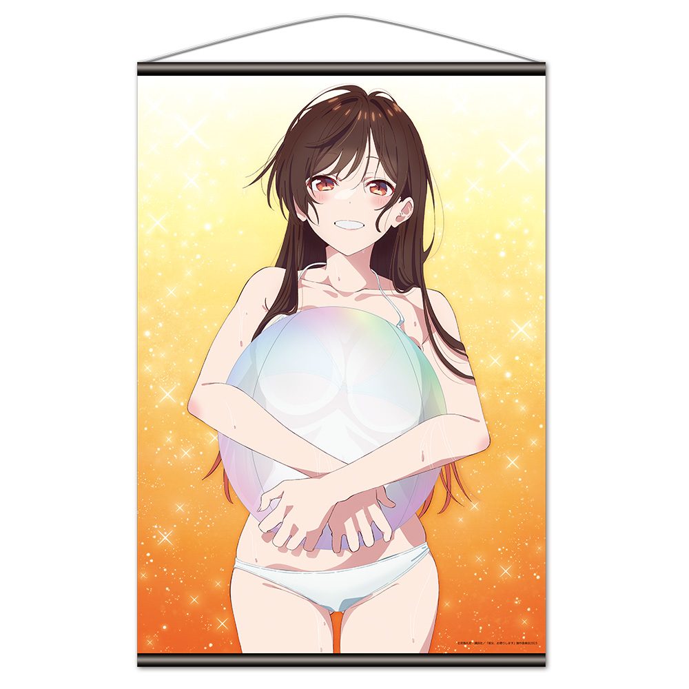 彼女、お借りします B2タペストリーA 水原千鶴 ("Rent-A-Girlfriend" B2 Tapestry A Mizuhara Chizuru)