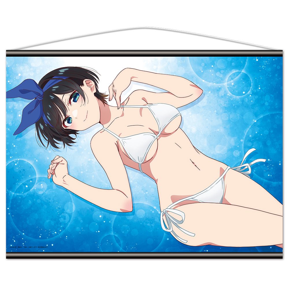 彼女、お借りします B2タペストリーD 更科瑠夏 ("Rent-A-Girlfriend" B2 Tapestry D Sarashina Ruka)