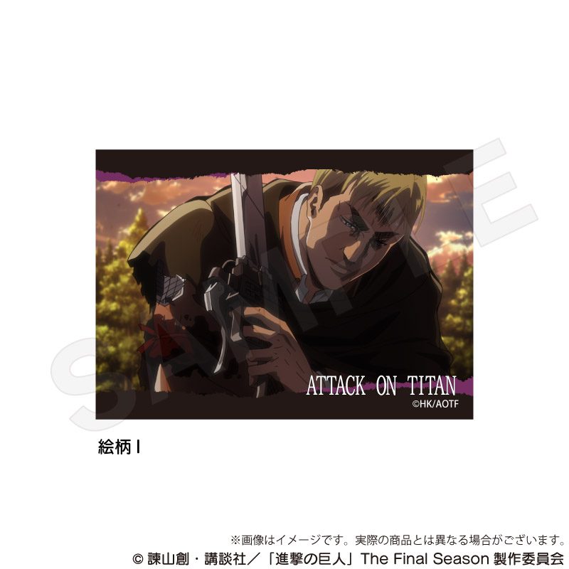 進撃の巨人 場面写アクリルブロック 絵柄I ("Attack on Titan" Scenes Acrylic Block Pattern I)