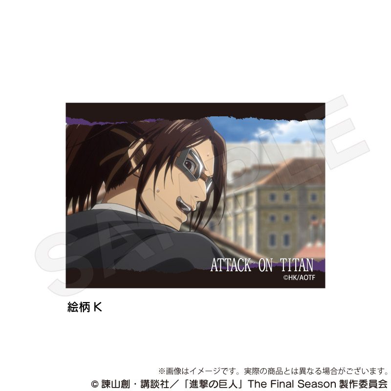 進撃の巨人 場面写アクリルブロック 絵柄K ("Attack on Titan" Scenes Acrylic Block Pattern K)