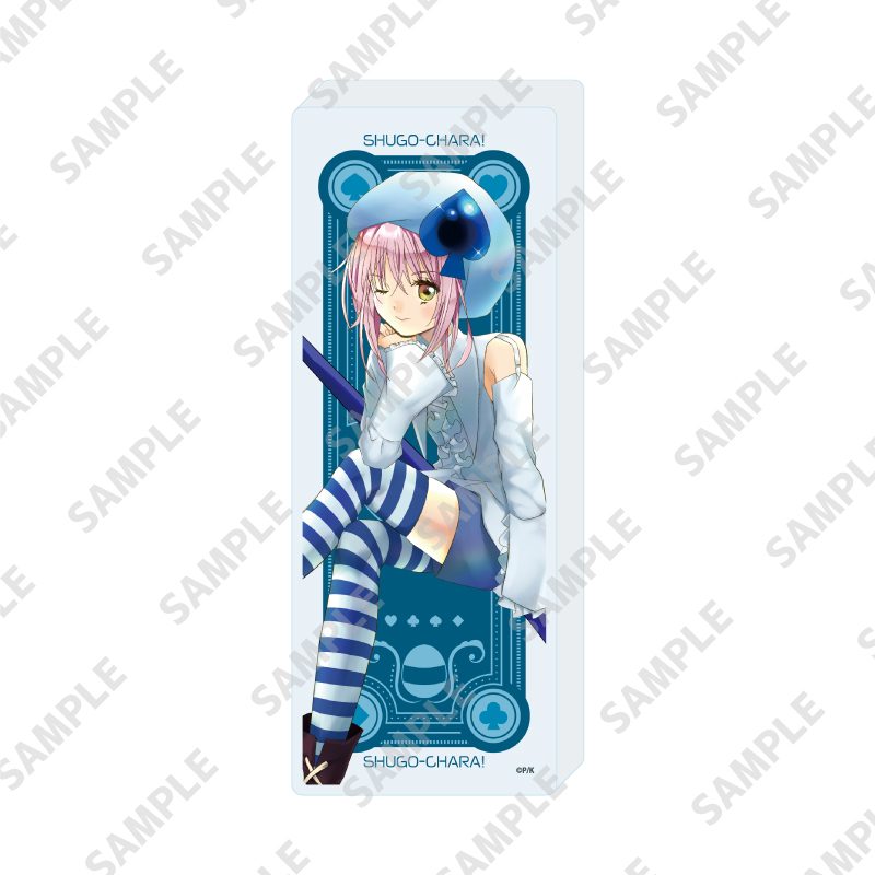 ミニアクリルブロック しゅごキャラ! 05 アミュレットスペード(公式イラスト) (Mini Acrylic Block "Shugo Chara!" 05 Amulet Spade (Official Illustration))