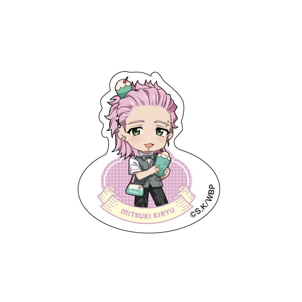 WIND BREAKER ゆらゆらアクリルブロック 桐生三輝 ゆうえんちVer. ("Wind Breaker" Yurayura Acrylic Block Kiryu Mitsuki Amusement Park Ver.)