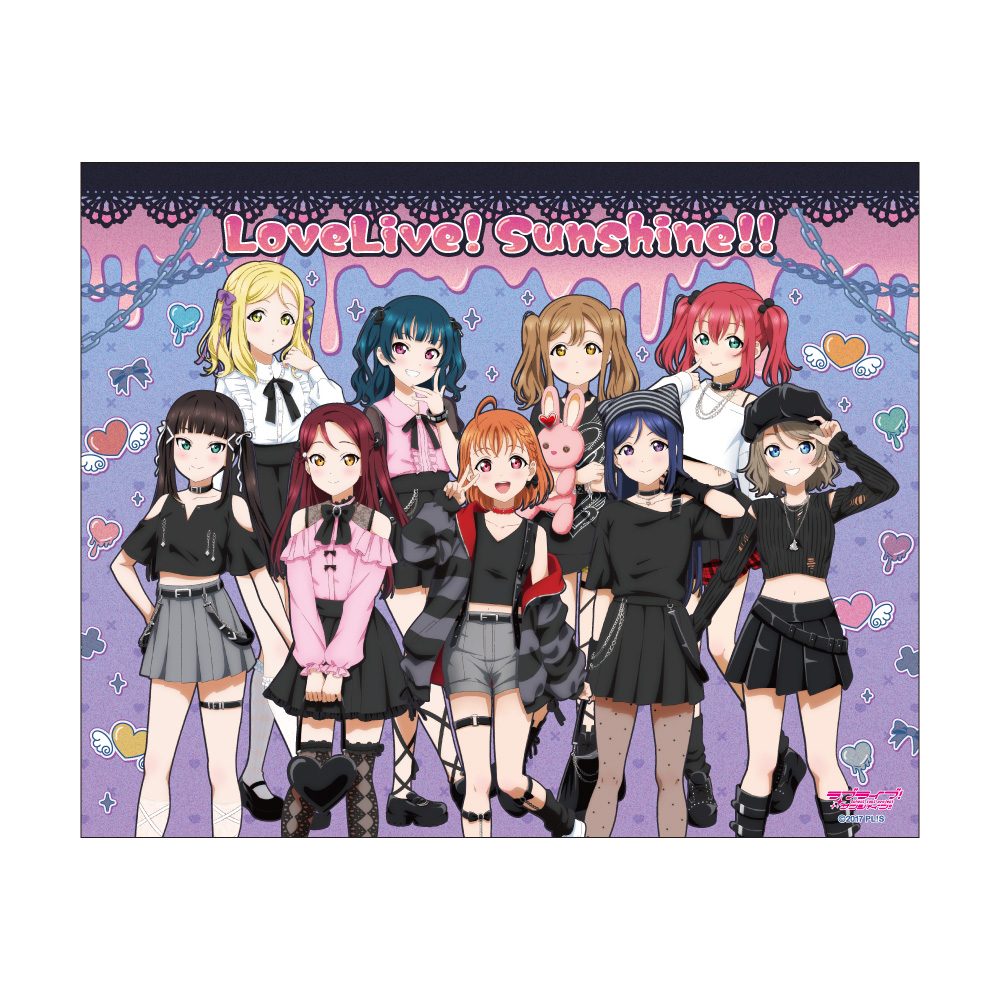 ラブライブ!サンシャイン!! 描き下ろしキャンバスアート ("Love Live! Sunshine!!" Original Illustration Canvas Art)