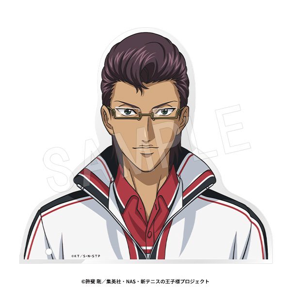 新テニスの王子様 バストアップアクリルパネル 選手名鑑Ver. 木手永四郎 ("New The Prince of Tennis" Bust Up Acrylic Panel Players File Ver. Kite Eishiroh)