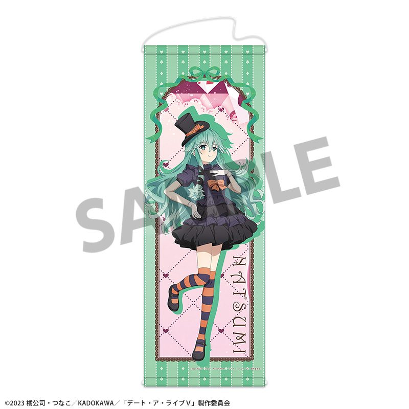 デート・ア・ライブV 描き下ろしスリムタペストリー 七罪 不思議の国のアリスVer. ("Date A Live V" Original Illustration Slim Tapestry Natsumi Alice in Wonderland Ver.)