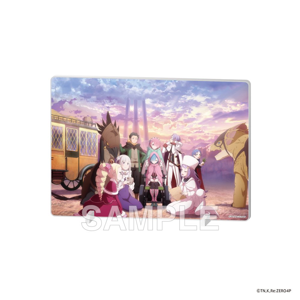 Re:ゼロから始める異世界生活 4th season アクリルパネル ティザービジュアル 第一弾 ("Re:Zero kara Hajimeru Isekai Seikatsu" 4th Season Acrylic Panel Teaser Visual Vol. 1)