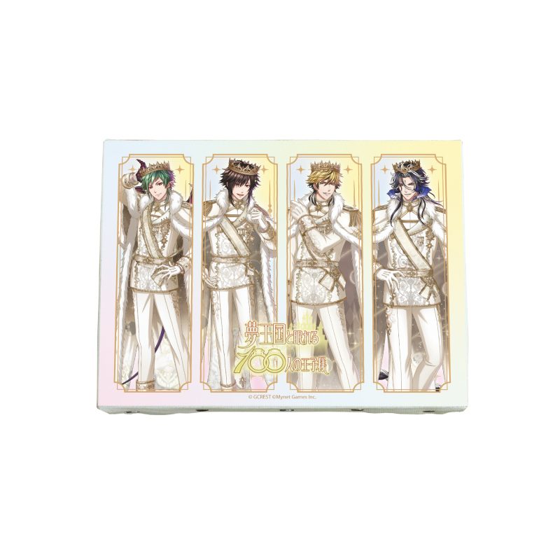 キャンバスボード 夢王国と眠れる100人の王子様 15 集合デザインD(公式イラスト) (Canvas Board "100 Sleeping Princes and the Kingdom of Dreams" 15 Group Design D (Official Illustration))