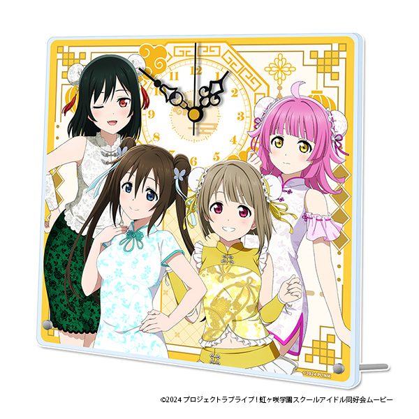 ラブライブ!虹ヶ咲学園スクールアイドル同好会 アクリル置時計 1年生 ("Love Live! Nijigasaki High School Idol Club" Acrylic Clock First-year Student)