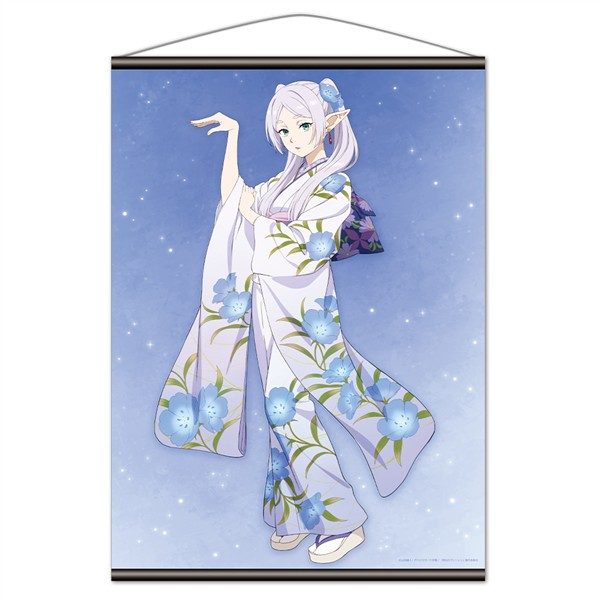 葬送のフリーレン B2タペストリー フリーレン 晴れ着Ver. ("Frieren: Beyond Journey's End" B2 Tapestry Frieren Kimono Ver.)