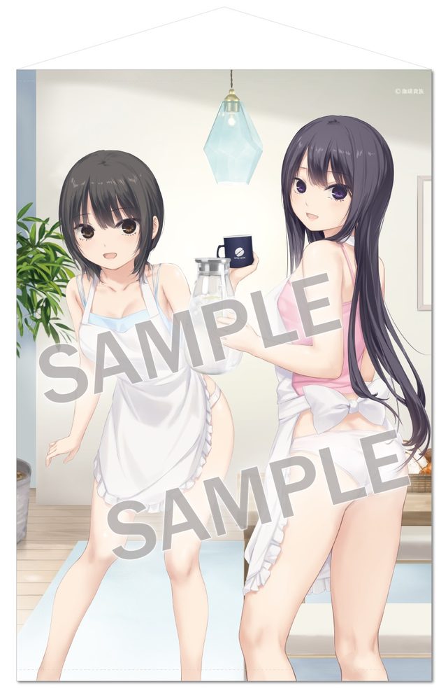 珈琲貴族 B1タペストリー Lovely day-BreakfastキャミソールVer.- (Coffee Kizoku B1 Tapestry Lovely Day -Breakfast Camisole Ver.-)