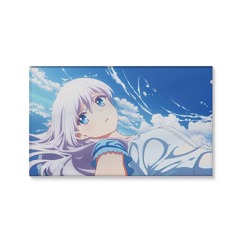 Summer Pockets アクリルブロック 鳴瀬しろは ("Summer Pockets" Acrylic Block Naruse Shiroha)