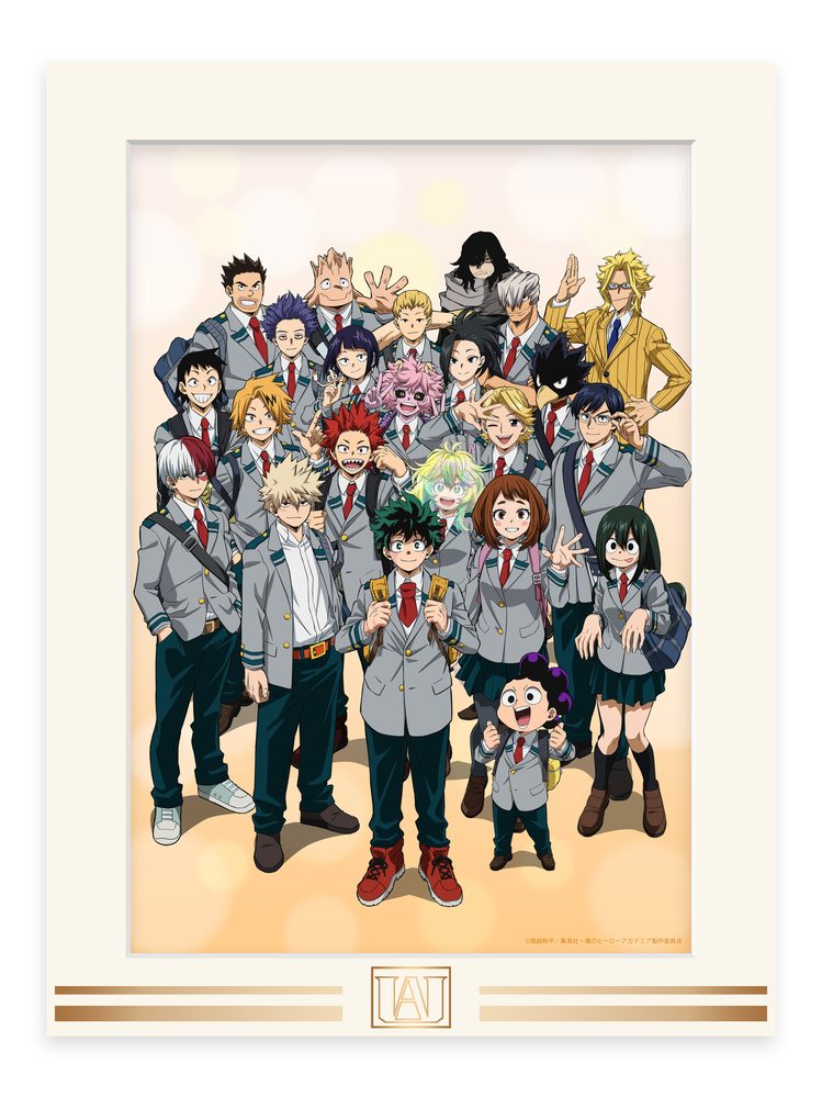 僕のヒーローアカデミア エピローグビジュアル キャラファインマット ("My Hero Academia" Epilogue Visual Chara Fine Mat)
