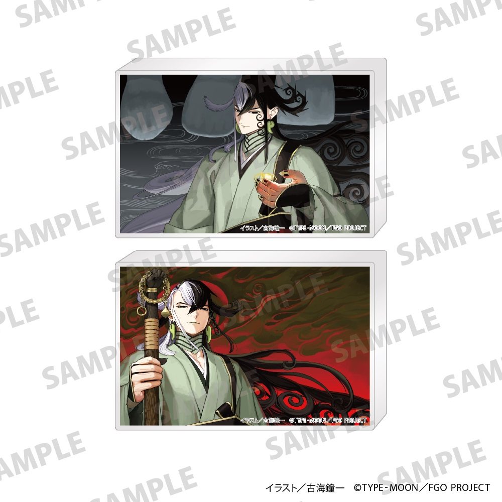 Fate/Grand Order 英霊伝承異聞 -蘆屋道満- ミニアクリルブロックセット ("Fate/Grand Order: Curious Tales of Heroic Spirits - Ashiya Douman" Mini Acrylic Block Set)