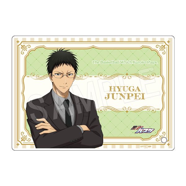 黒子のバスケ コンパクトアクリルアートパネル JF2026黒スーツVer. 日向順平 ("Kuroko's Basketball" Compact Acrylic Art Panel JF2026 Black Suit Ver. Hyuga Junpei)