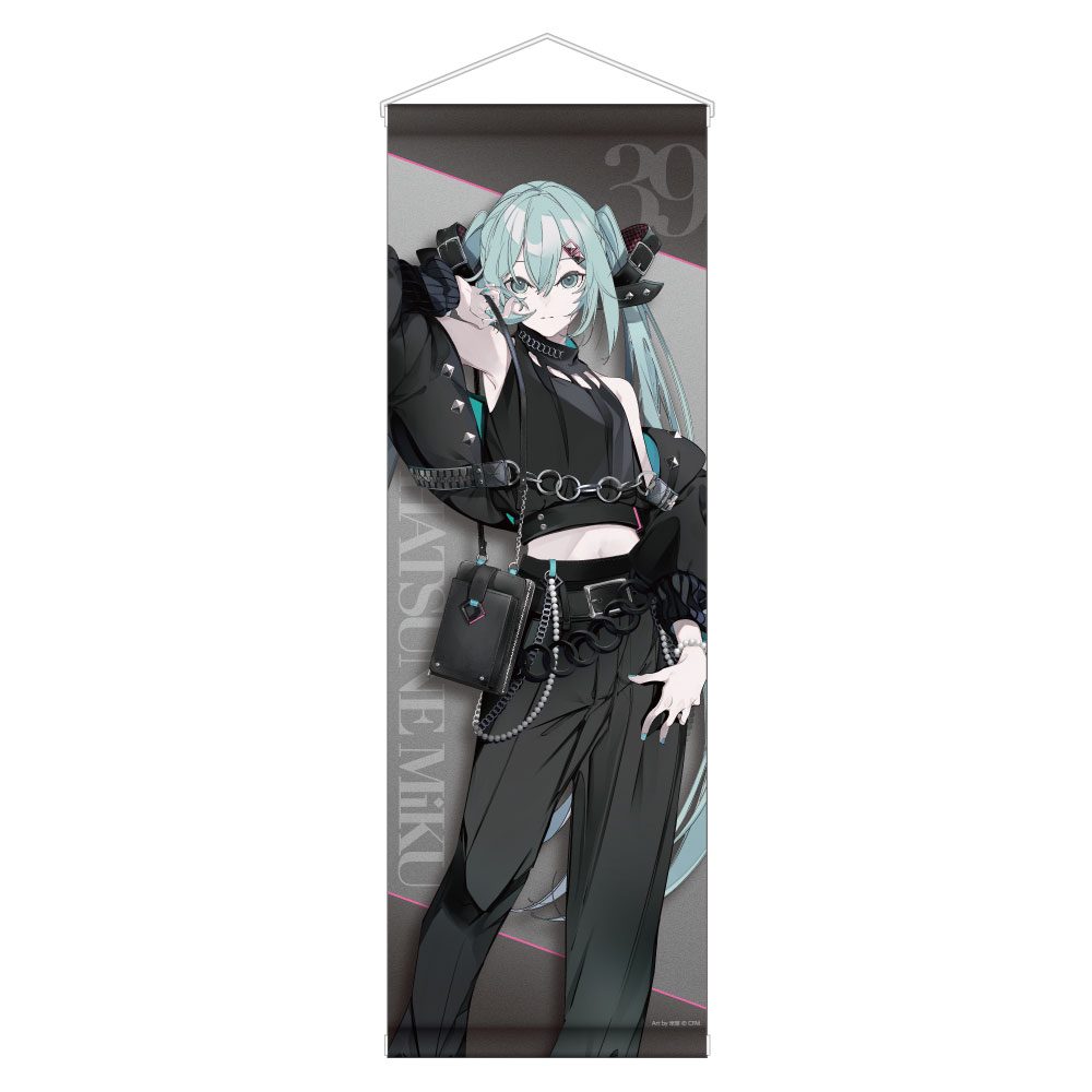 初音ミク×SOLWA B2ハーフタペストリー Art by 米室 (Hatsune Miku x SOLWA B2 Half Tapestry Art by Yonemuro)