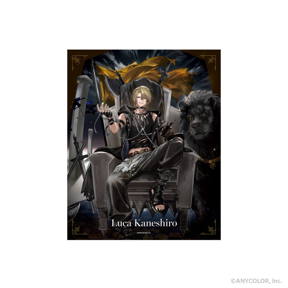 NIJISANJI EN 周年企画 Luxiem キャンバスアート ルカ・カネシロ (NIJISANJI EN Anniversary Project Luxiem Canvas Art Luca Kaneshiro)