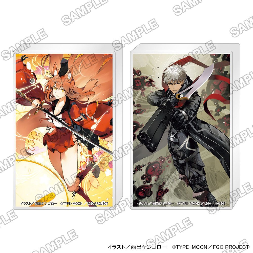 Fate/Grand Order -Epic of Remnant- 亜種特異点EX 深海電脳楽土 SE.RA.PH C107 ミニアクリルブロックセット ("Fate/Grand Order: Epic of Remnant - Pseudo-Singularity EX Abyssal Cyber Paradise SE.RA.PH" Mini Acrylic Block Set)