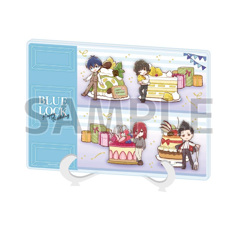 アクリルアートボード A5サイズ ブルーロック 05 パターンA 誕生日Ver.(グラフアートイラスト) (Acrylic Art Board A5 Size "Blue Lock" 05 Pattern A Birthday Ver. (Graff Art Illustration))