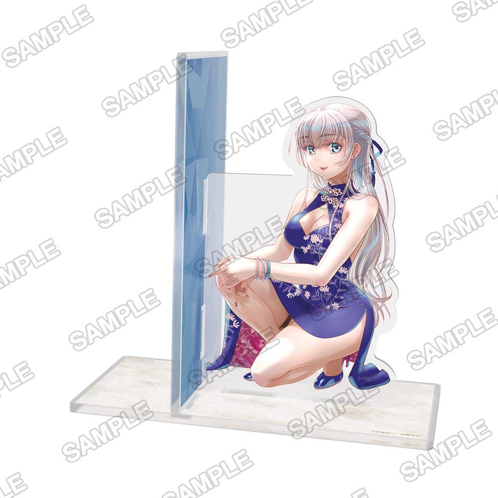 フルメタル・パニック! アクリルブックエンド テッサ Family Ver. ("Full Metal Panic!" Acrylic Bookend Tessa Family Ver.)