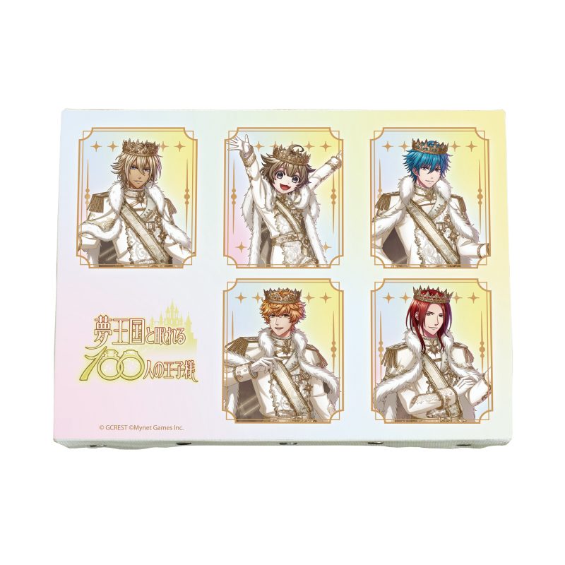 キャンバスボード 夢王国と眠れる100人の王子様 09 集合デザインA(公式イラスト) (Canvas Board "100 Sleeping Princes and the Kingdom of Dreams" 09 Group Design A (Official Illustration))