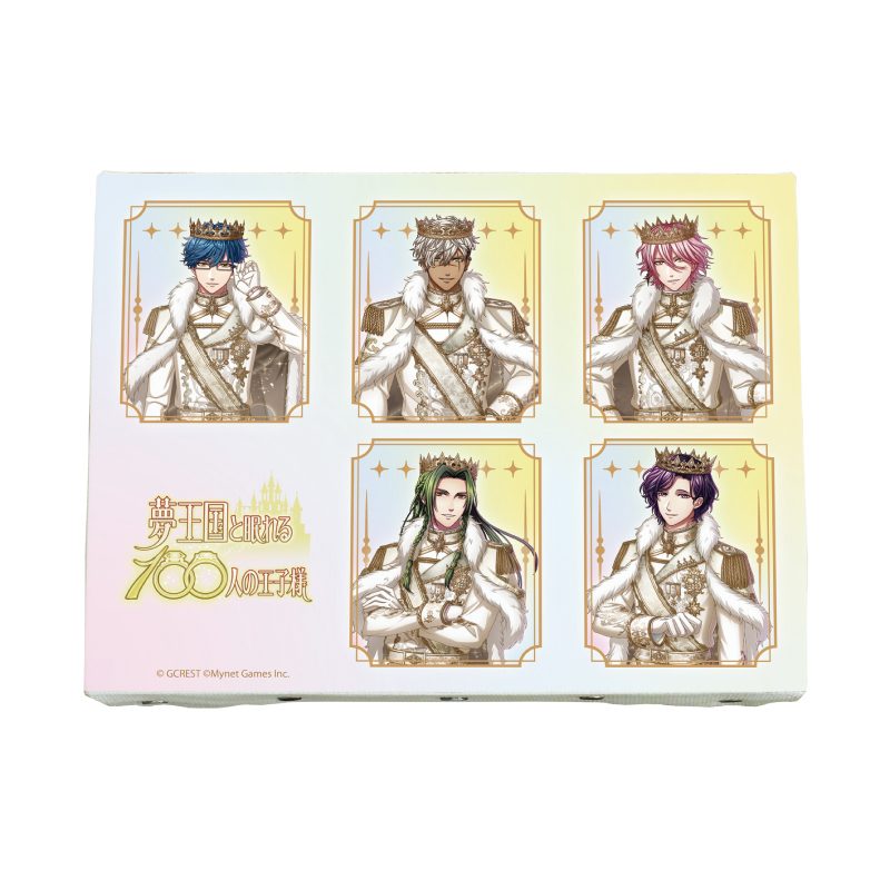 キャンバスボード 夢王国と眠れる100人の王子様 10 集合デザインB(公式イラスト) (Canvas Board "100 Sleeping Princes and the Kingdom of Dreams" 10 Group Design B (Official Illustration))