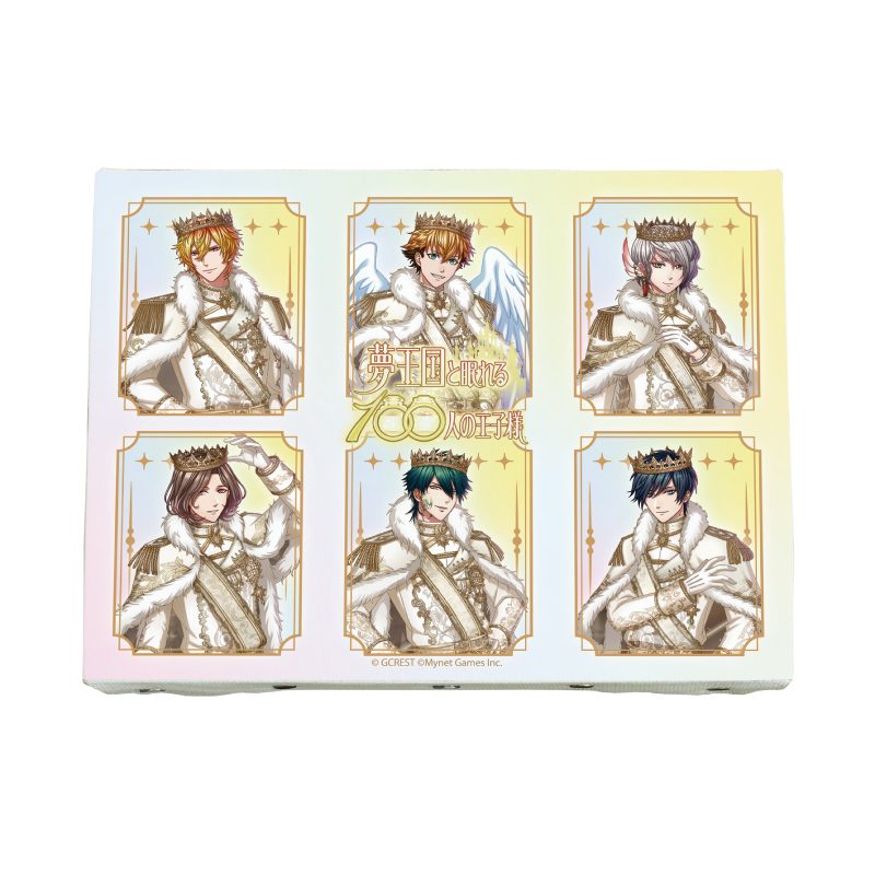 キャンバスボード 夢王国と眠れる100人の王子様 11 集合デザインC(公式イラスト) (Canvas Board "100 Sleeping Princes and the Kingdom of Dreams" 11 Group Design C (Official Illustration))